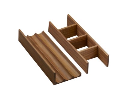 Hansgrohe IntraStoris 2-dielna súprava organizérov do zásuvky, tmavý orech 54231630-HG