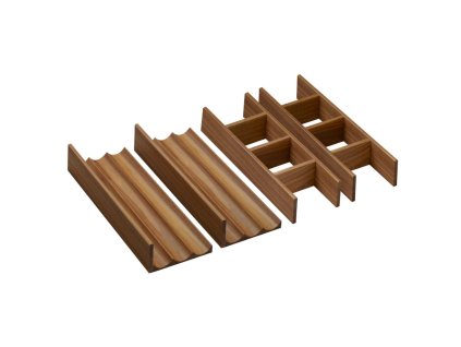 Hansgrohe IntraStoris 4-dielna súprava organizérov do zásuvky, tmavý orech 54234630-HG