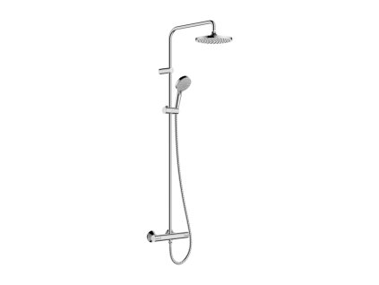 Hansgrohe Vernis Blend Súprava sprchových setov s termostatom, priemer 21 cm, 2 prúdy, chróm, 2 ks 26285000-HG