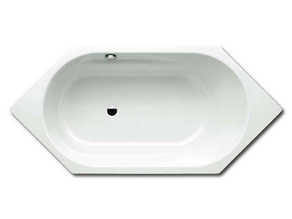 Kaldewei Ambiente Vaňa Vaio 6 958, 190x90 cm, biela-vaňa, Perl-Effekt, neštandardný prepad 233823003001