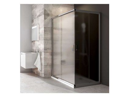 Ravak Blix Sprchové dvere BLRV2K 100 cm, lesklý hliník/sklo Grape 1XVA0C00ZG