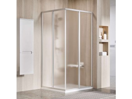 Ravak Supernova Sprchové dvere SRV2-100 S, 97-99 cm, satin/sklo Grape 14VA0UO2ZG