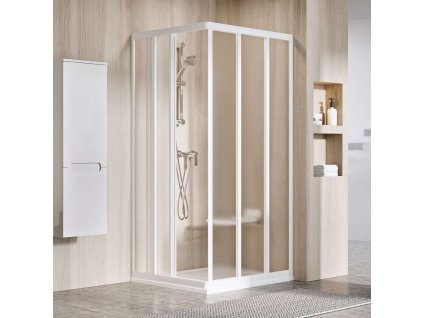 Ravak Supernova Sprchové dvere ASRV3-75, 72-74 cm, biela/sklo Grape 15V301R2ZG