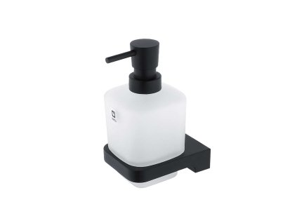 Nimco Maya Dávkovač mydla s držiakom, matná čierna MAC 29031C-T-90