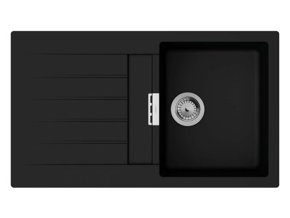 Hansgrohe  Drez S520-F345, 86x50 cm, grafitová čierna 43356170-HG