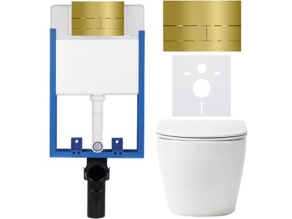 427775 cerano kompletny podomietkovy wc set lite verde biela leskla wc tlacidlo line zlata na zamurovanie 49x36 cm