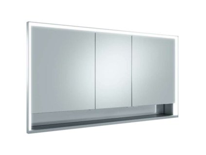 Keuco Royal Lumos Zrkadlová skrinka s LED osvetlením, 140x74x17 cm, hliník 14316171305