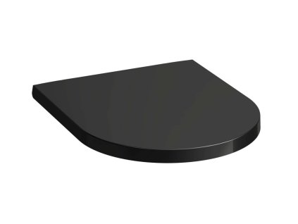 Laufen Kartell WC doska, SoftClose, čierna H8913330200001