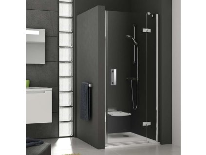Ravak SmartLine Sprchové dvere dvojdielne SMSD2-100 B-R, 100-102 cm, pravé, chróm, sklo transparent 0SPABA00Z1
