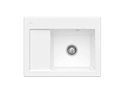 Villeroy & Boch Subway 45 Keramický drez 65x51 cm, CeramicPlus, Snow White 331301KG