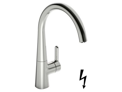 Hansa Designo Drezová batéria, chróm 51021183