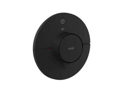 Axor ShowerSelect ID Termostatická batéria pod omietku, matná čierna 36756670-AX