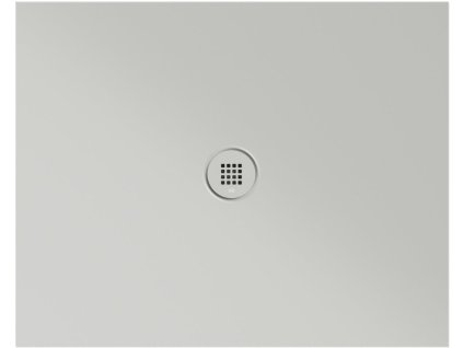 GSI EXTRA FLAT Keramická sprchová vanička, obdĺžnik 100x80x2cm, cenere mat 46100817