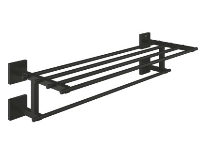 Grohe QuickFix Start Cube Držiak uterákov, matná čierna 410992430-GR