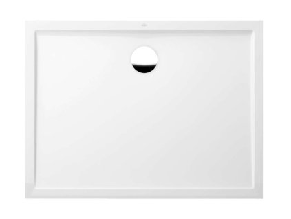 Villeroy & Boch Futurion Flat Sprchová vanička, 90x120 cm, Quaryl, alpská biela UDQ1290FFL2V-01