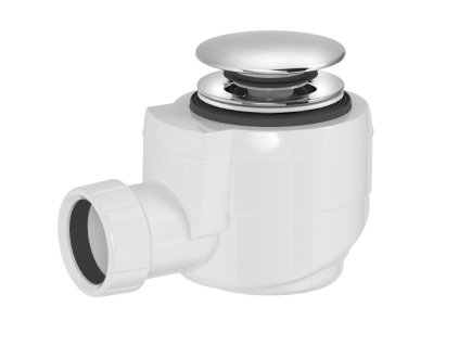 Polysan Vaňová výpusť DN40, click-clack, chróm 71714