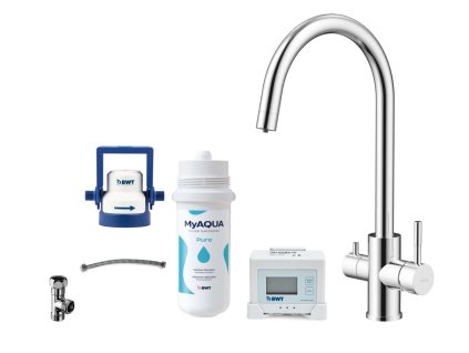 kielle Wimeo Drezová batéria vrátane filtrácie, chróm 10525SFI100