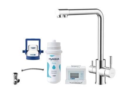 kielle Wimeo Drezová batéria vrátane filtrácie, chróm 10525SFI130