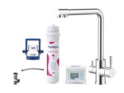 kielle Wimeo Drezová batéria vrátane filtrácie, chróm 10525SFI150