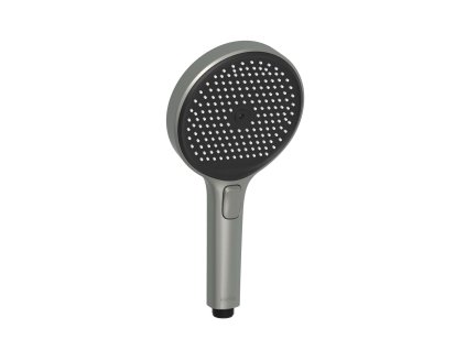 kielle Oudee Sprchová hlavica 130, 3 prúdy, EcoSpare, gun metal/čierna 20402013E