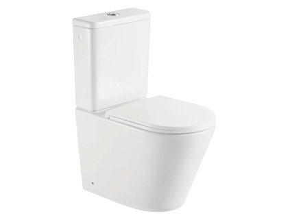 kielle Nefia WC kombi set s nádržkou a doskou softclose, Vortex Rimless, biela 30227000