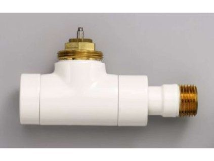 Zehnder  Priamy ventil XE, chróm 628228