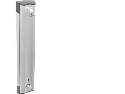 Hansa Electra Bezdotykový hliníkový sprchový panel s termostatom 64152200