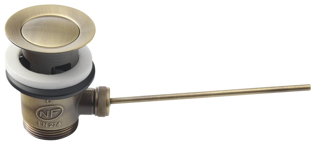 Sapho Umývadlová výpust s tiahlom,, bronz SCA16