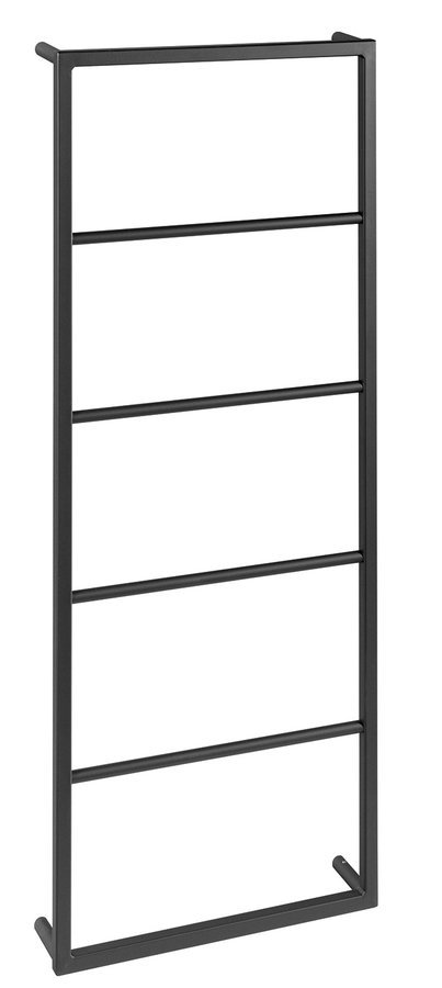 Sapho SKA kúpeľňové doplnky SKA nástenný sušiak uterákov 450x1150x100mm, čierna mat SKA501