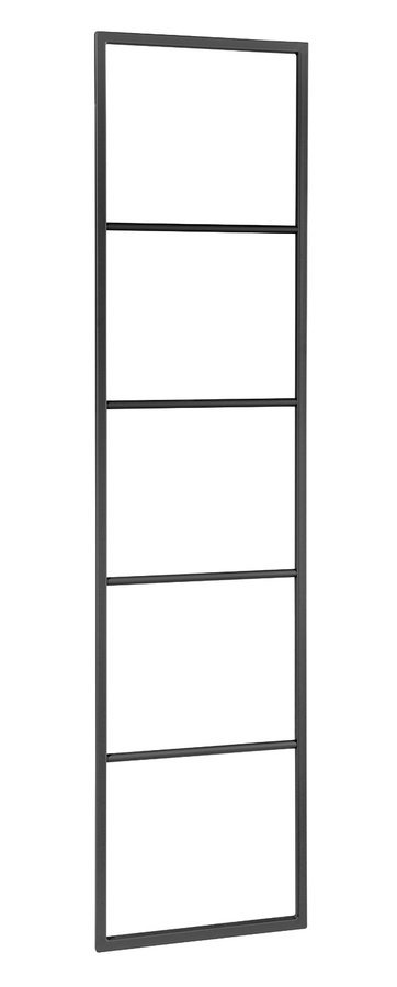 Sapho SKA kúpeľňové doplnky SKA stojaci sušiak uterákov 420x1700x20mm, čierna mat SKA551