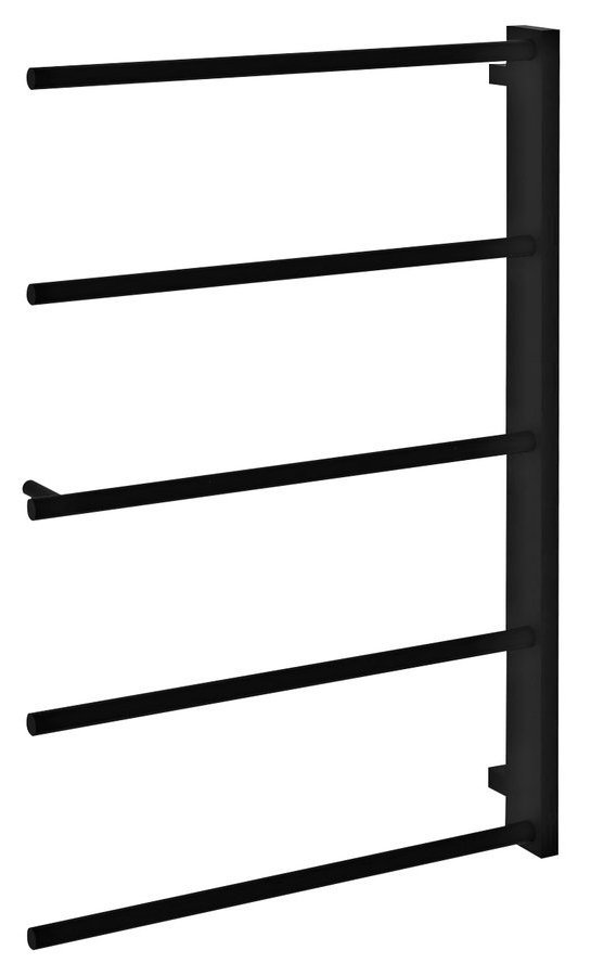 Sapho SLICE Sušiak uterákov 520x790mm, čierna mat SN883