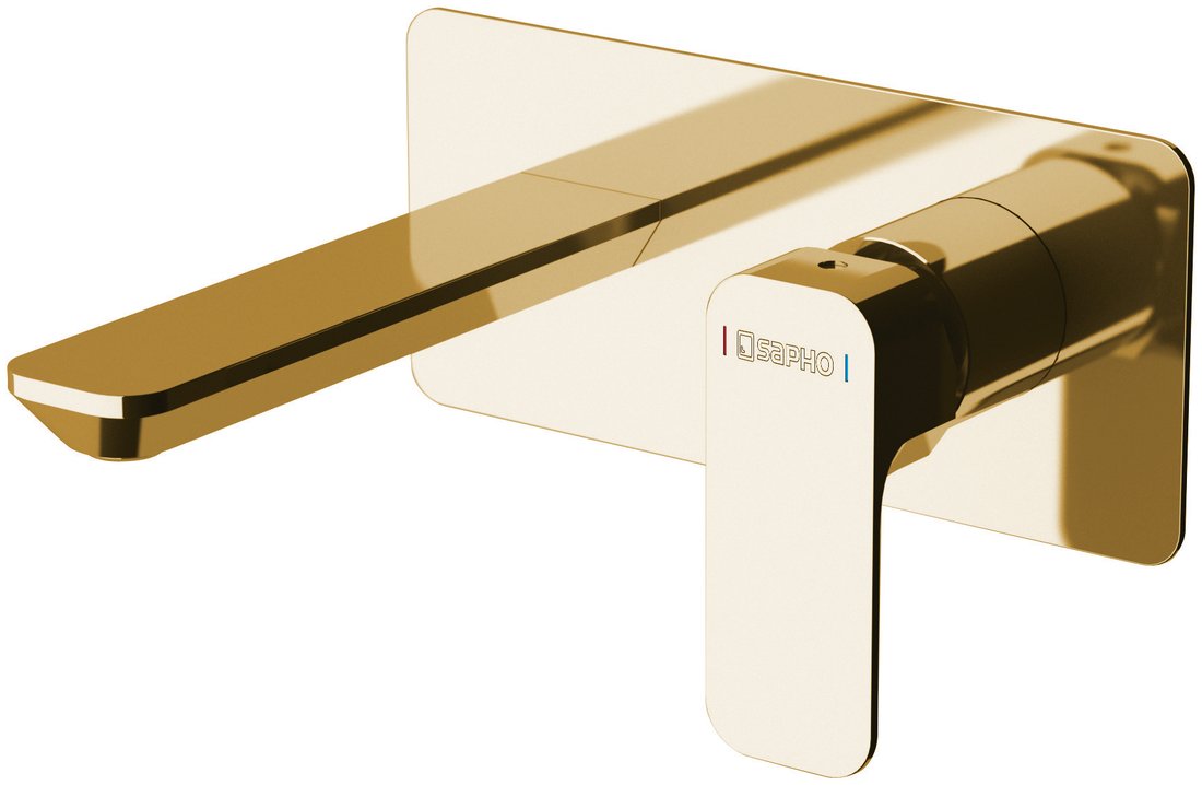 Sapho SPY podomietková umývadlová batéria, zlato PY08/17