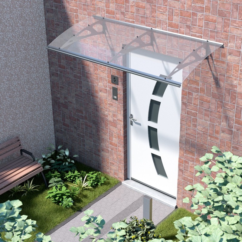 LANIT PLAST, s.r.o. strieška nad dvere LANITPLAST BLUEMOON XL 197/89 strieborná LG2581