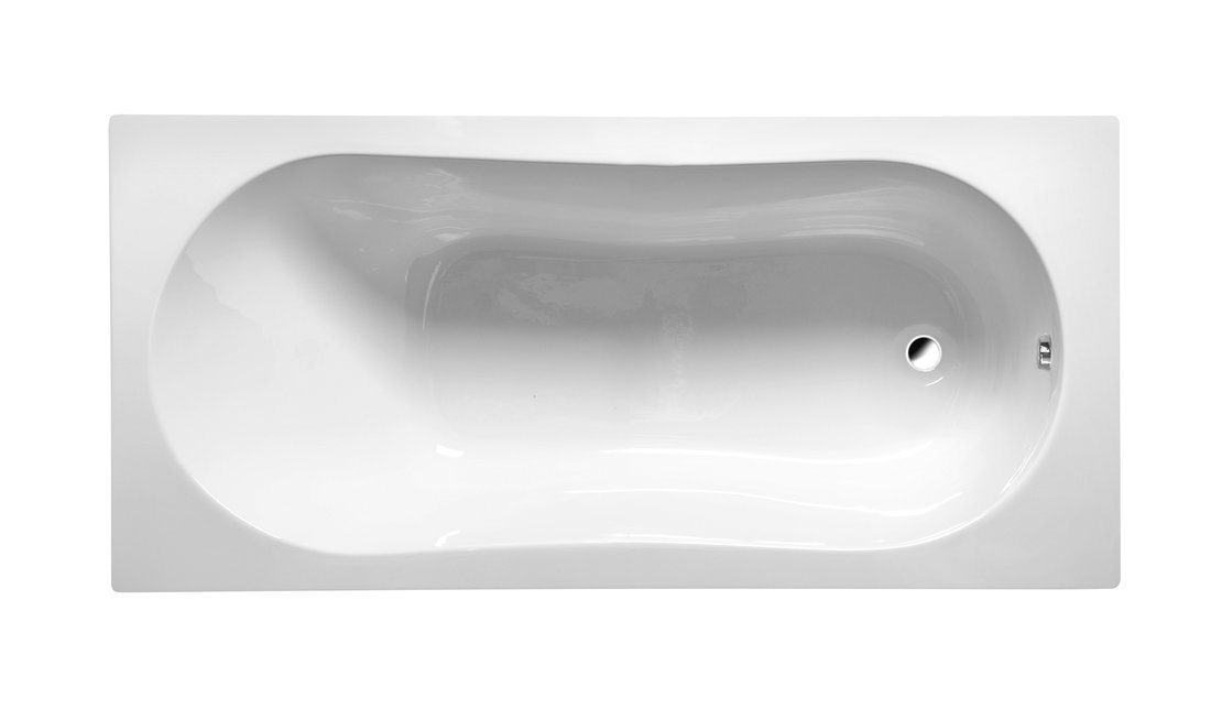 Aqualine JIZERA vaňa 120x70x39cm, biela G1270
