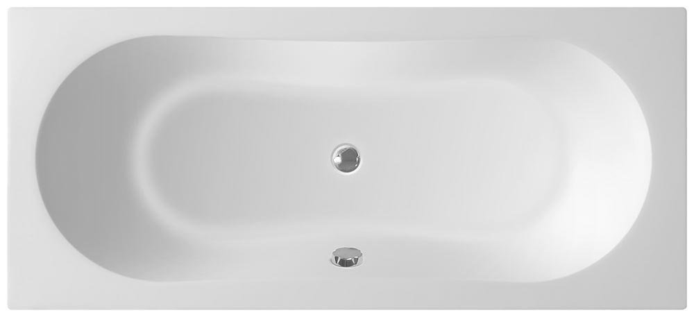 Aqualine JIZERA vaňa 180x80x39cm, biela G1880