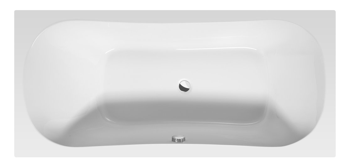 Aqualine JIZERA vaňa 180x80x39cm, biela G1880