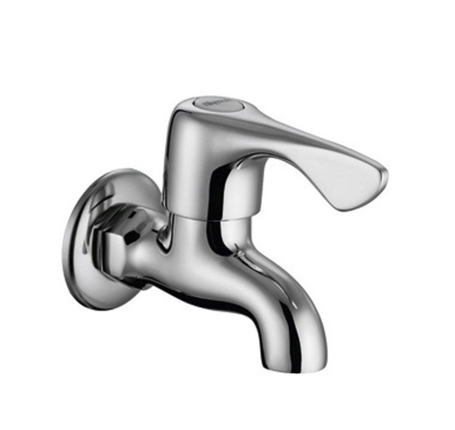 Aqualine Nástenný guľový ventil 1/2", krátky, chróm ZY12033