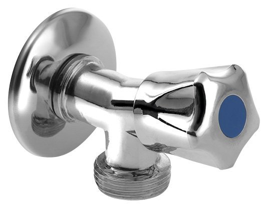 Aqualine Ventil práčky so spätným ventilom, 1/2 "x3/4", chróm 5313