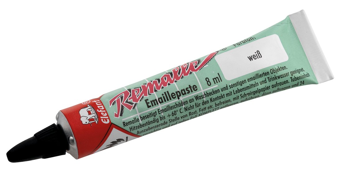Elefant REMALLE opravný smalt, 8ml, biela REM0