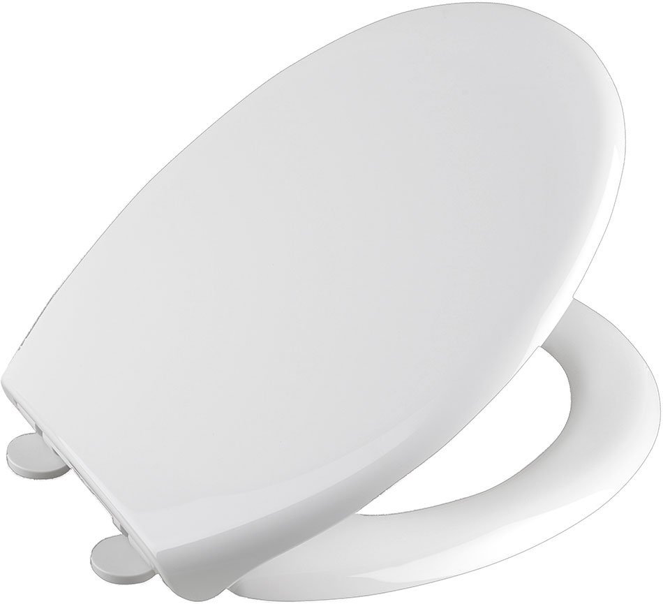 Aqualine SOFIA WC sedátko, Soft Close, Easy Take, biela BS122