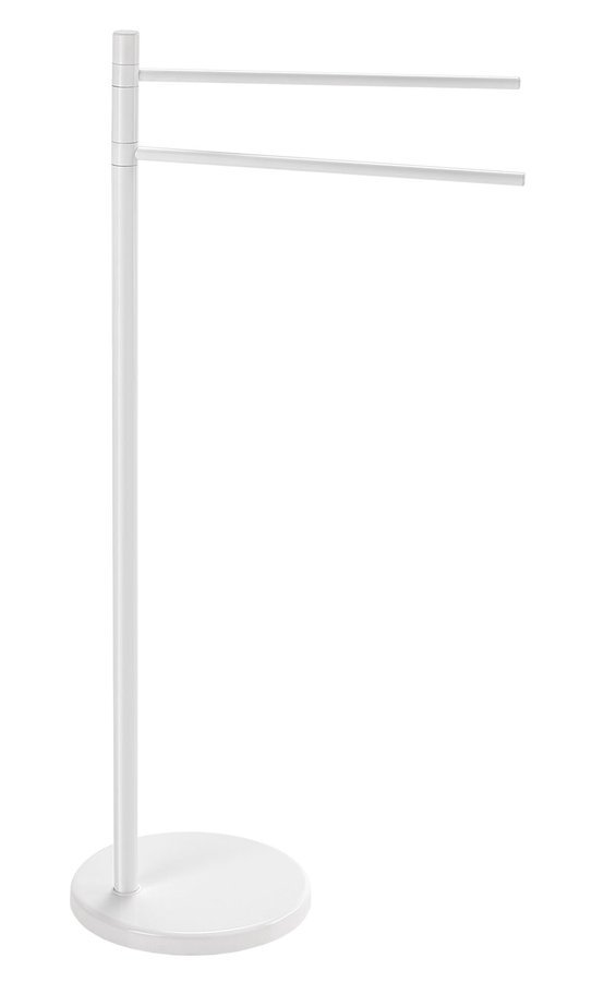 Gedy WHITE LINE Stojan na uteráky, biela MM31