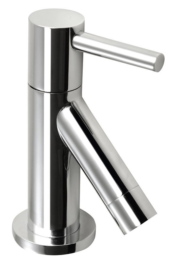 Aqualine Stojánkový guľový ventil 1/2', 128mm, chróm ZY12045