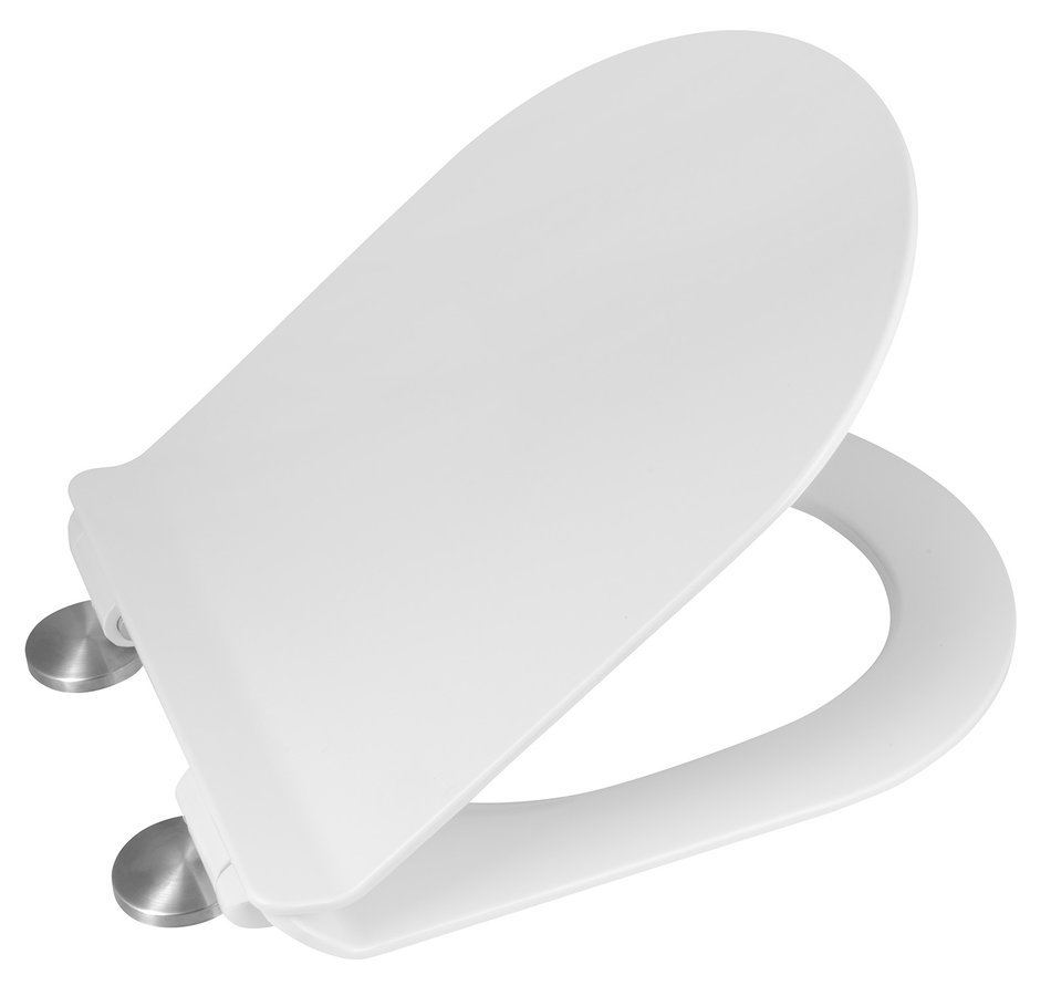 Sapho WC sedátko, SLIM, Soft Close, Easy Take, biela PCS081