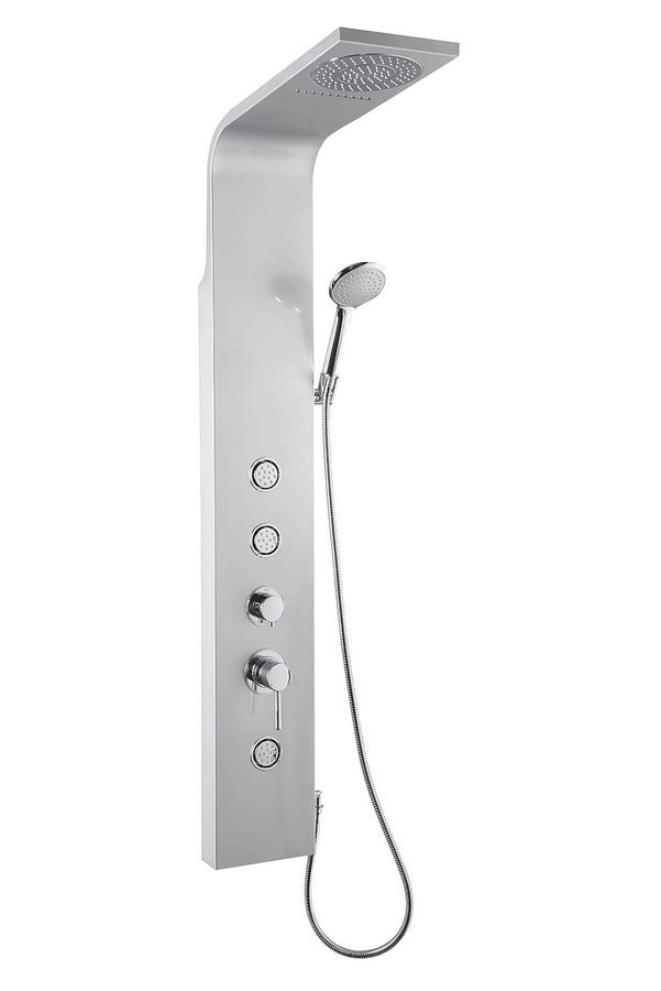 Aqualine TUSA sprchový panel, 200x1400mm, strieborna SL680