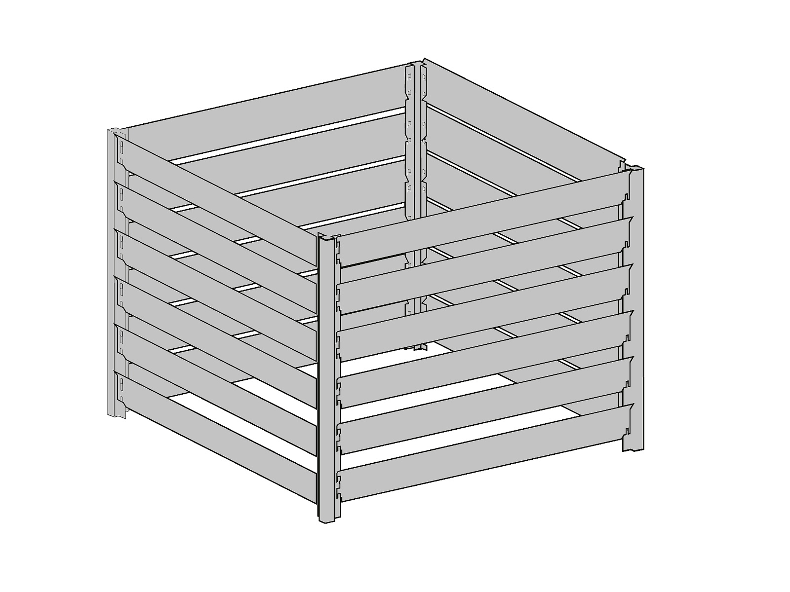 LANIT PLAST, s.r.o. kompostér LANITPLAST KURT K700 LG2646