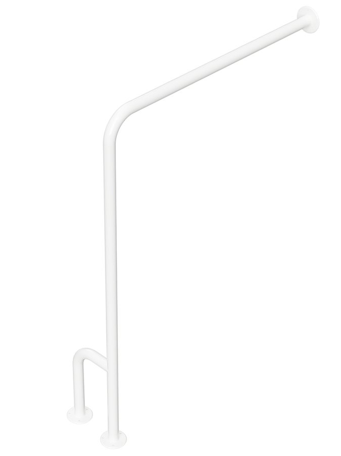 Sapho HANDICAP oporné madlo ľavé 800x850mm, biela XH526W