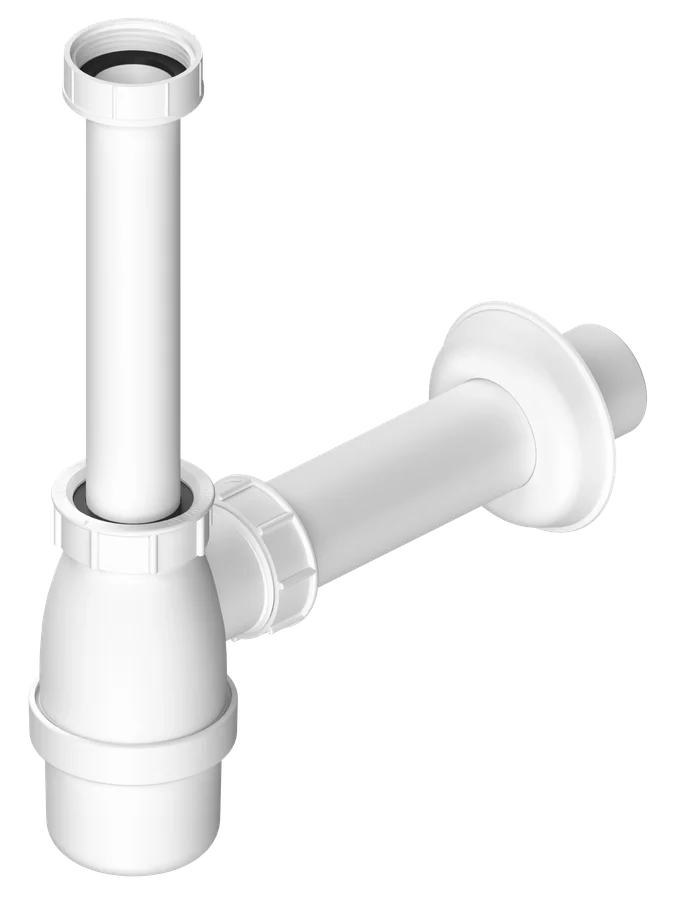Bruckner Umývadlový sifón 5/4", DN40, biela 151.109.0