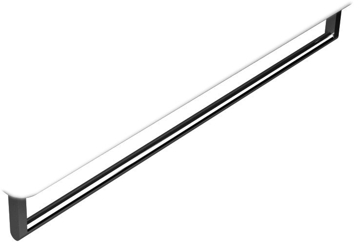 GSI SAND/KUBE X/NORM držiak uterákov 80cm, chróm PASAND80