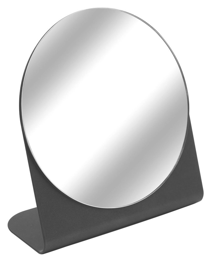 Ridder ARWEN kozmetické zrkadlo na postavenie, priemer 150mm, čierna 03008010