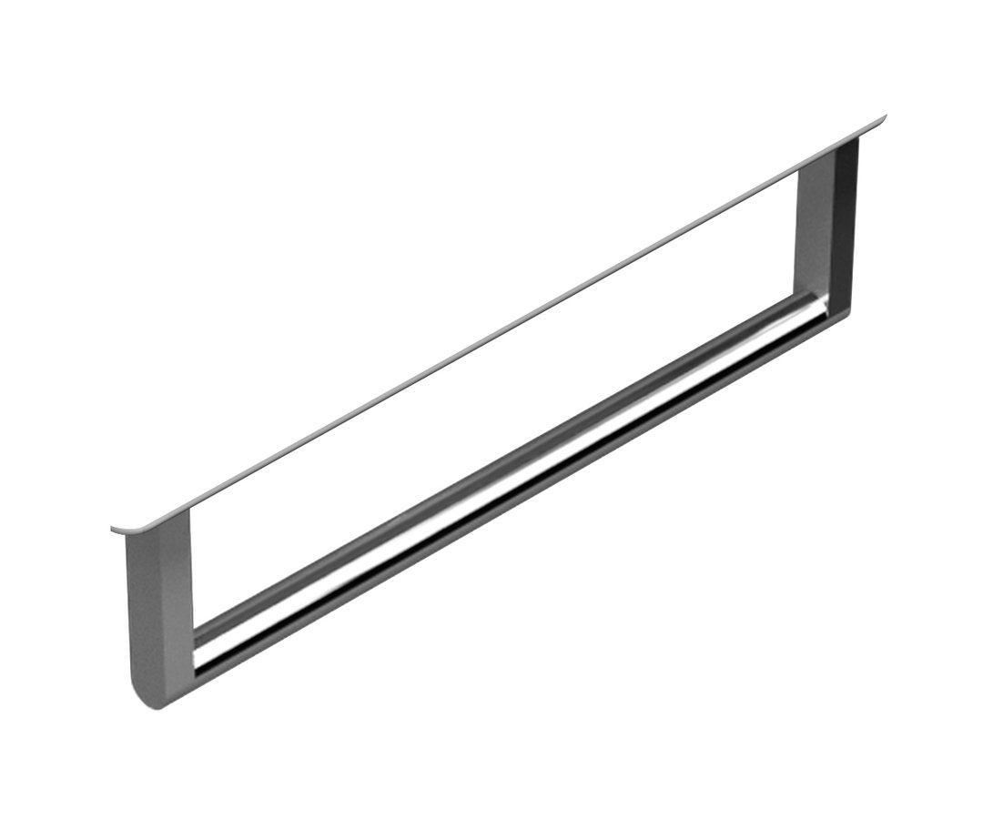 GSI KUBE X držiak uterákov 45cm, pre umývadlo 9485, chróm PAKUBEX45
